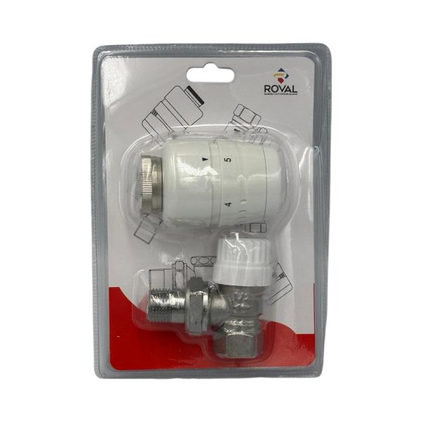 Robinet cu Termostat 1/2" Roval Pentru Calorifer