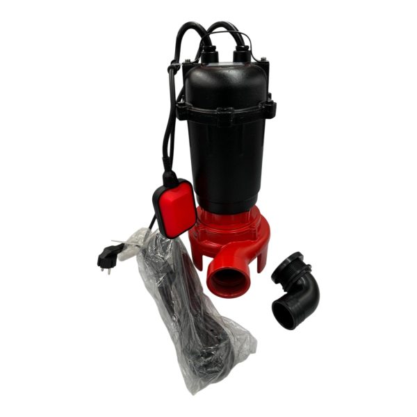 Pompa de Ape Uzate cu Tocator si Plutitor Roval, Fonta, WQCD1100F, 1,1 KW, 1,5 CP, H.MAX 10M