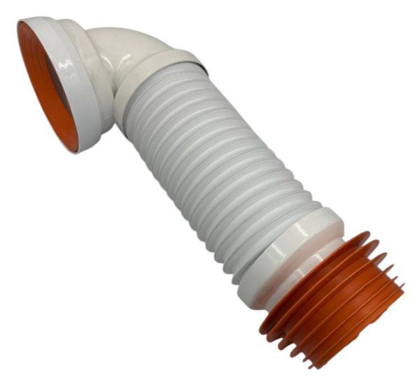 Racord Extensibil WC cu Cot Fix 40 Cm